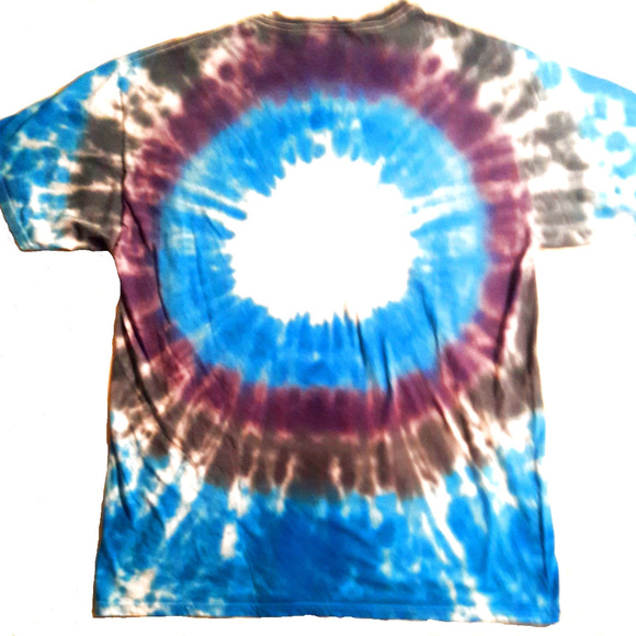 Def Leppard Adrenalize USA Tour Tie Dye Tshirt NWT - Picture 3 of 3